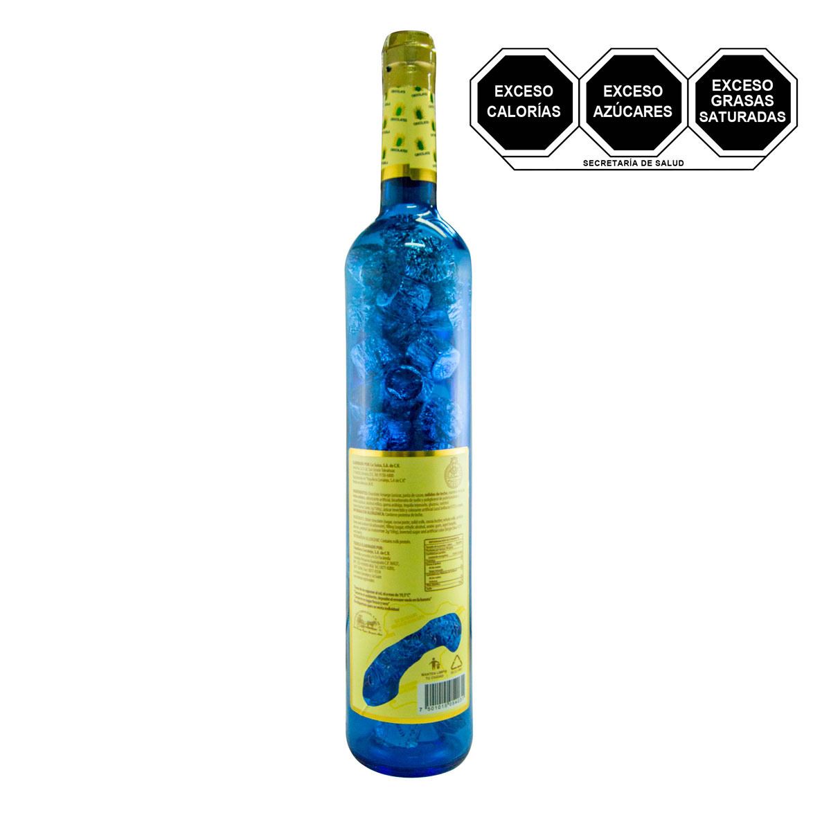 Botella de Chocolate Amargo con Tequila Corralejo 500g image number null