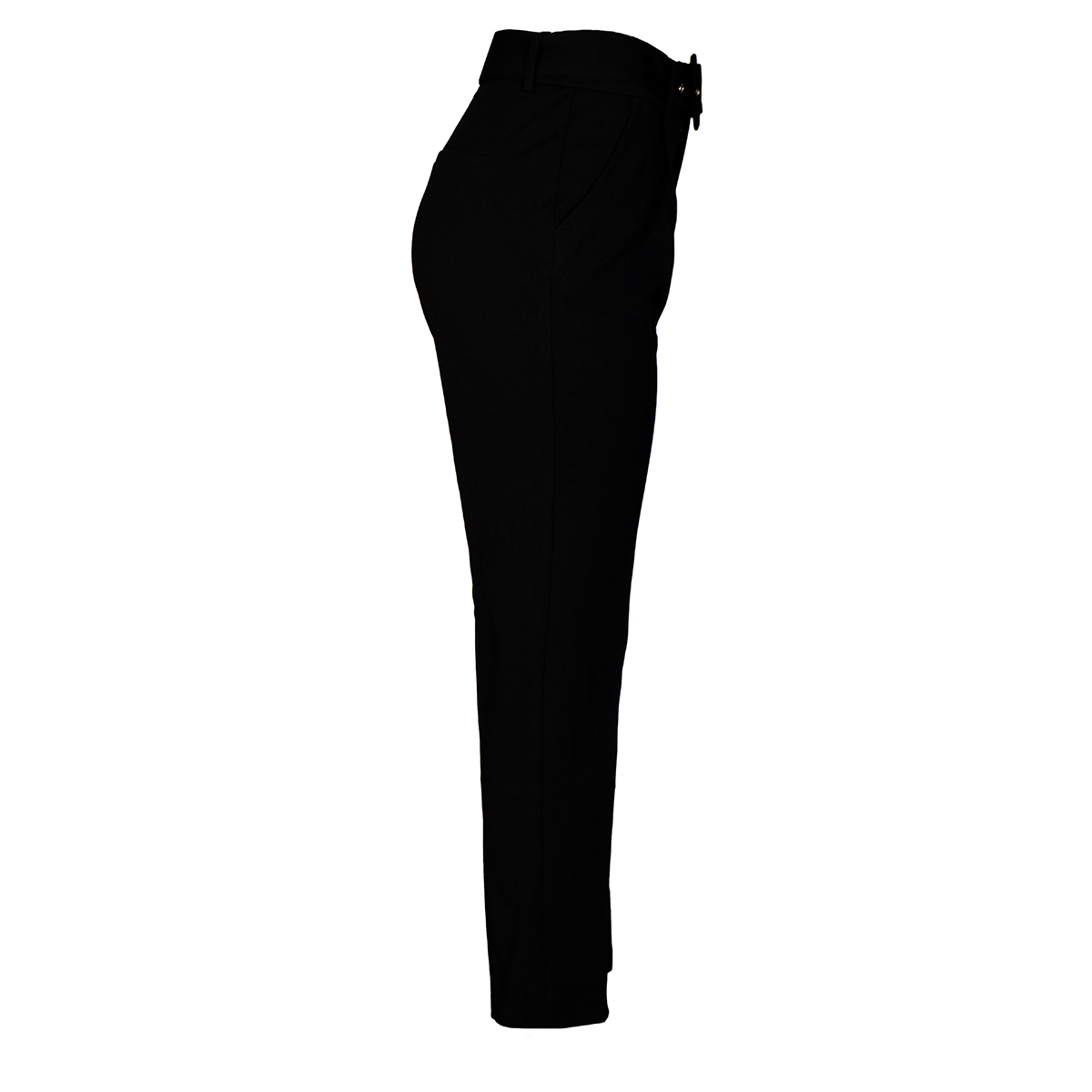 Pantalón Recto Liso con Cinturón Philosophy Woman Talla Chica para Mujer image number null