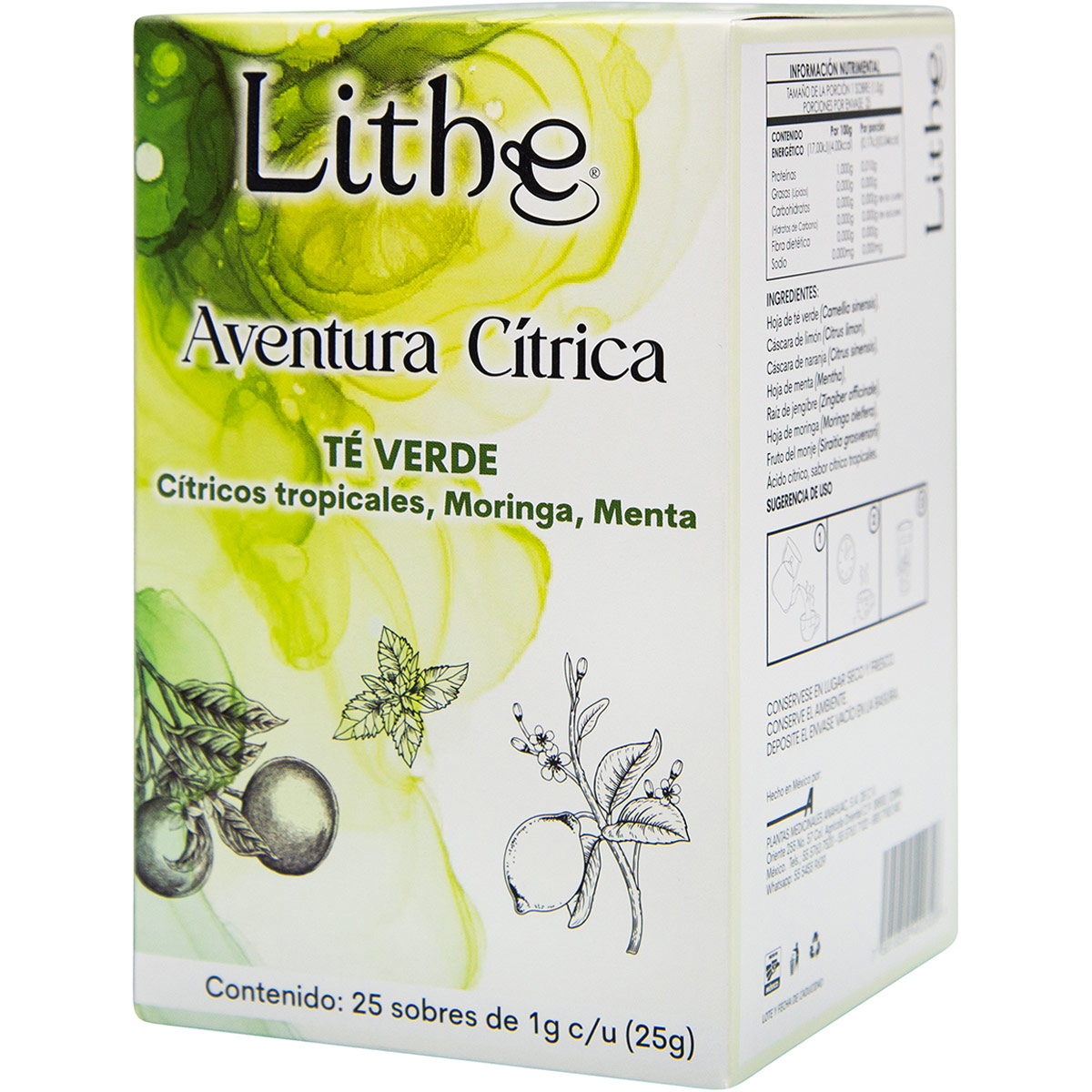 T&eacute; Verde Aventura C&iacute;trica Lithe image number null