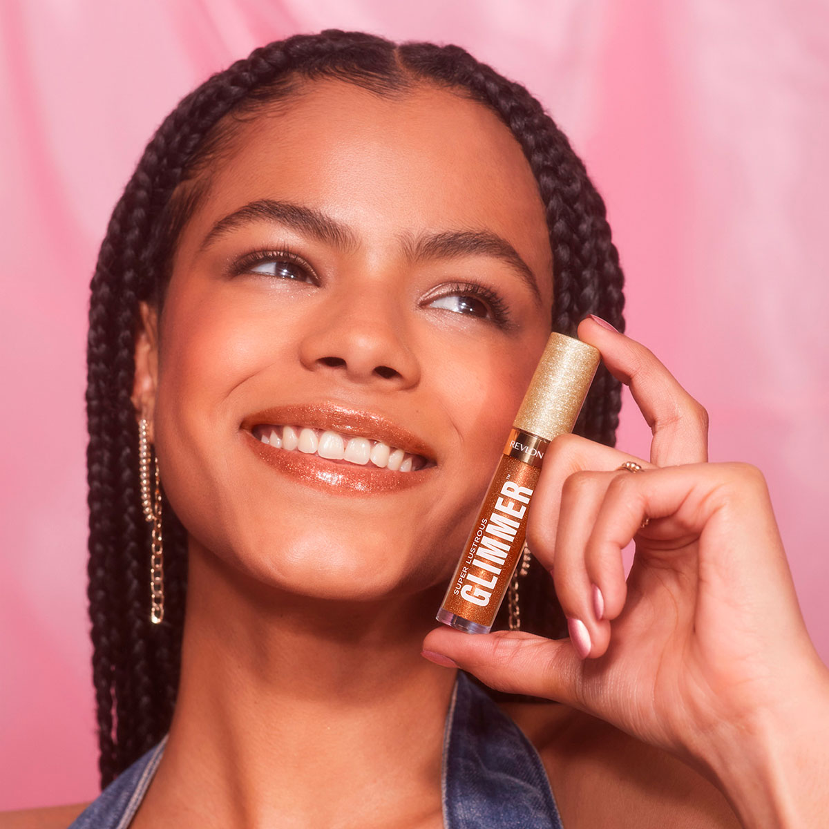 Gloss Revlon Super Lustrous Glimmer Gloss Bronze Spark image number null
