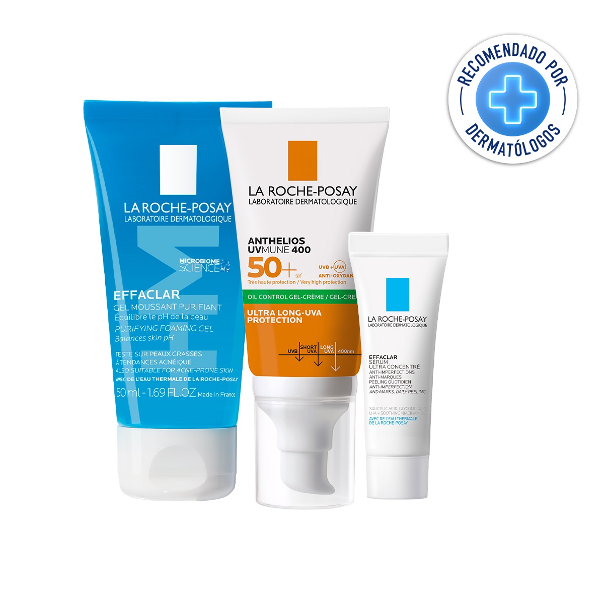 La Roche Posay Rutina De Protecci&oacute;n Solar Con Textura Gel Crema Para Piel Mixta A Grasa image number null