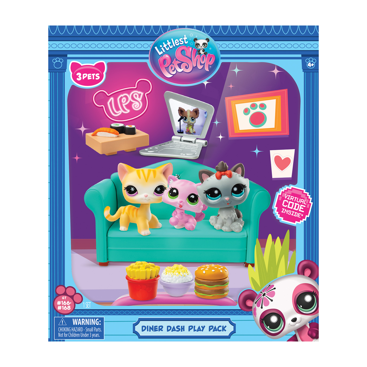 Set de Figuras Littlest Pet Shop Pijamada image number null