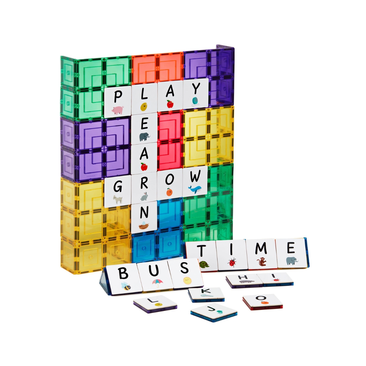 Set Mosaicos Magnéticos Alfabeto en Mayúsculas 40 Piezas Learn & Grow Toys image number null