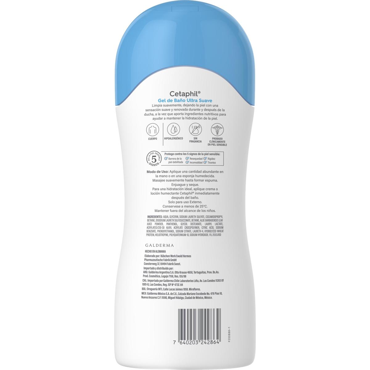 Cetaphil Gel de Baño Corporal 500ml image number null