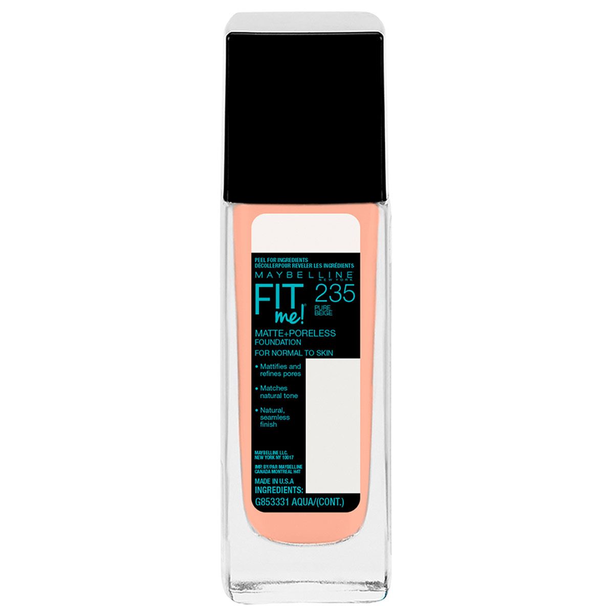Base de Maquillaje Maybelline New York Fit Me 235 Pure Beige 30ml image number null
