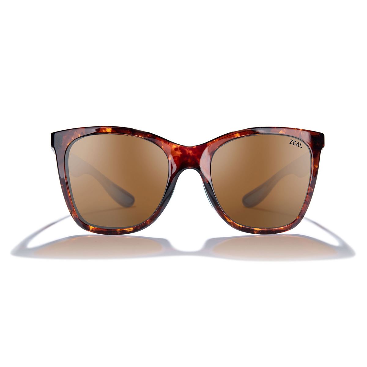 Lente Solar Zeal Polarizado color Caf&eacute; para Mujer Wollow 12695 image number null