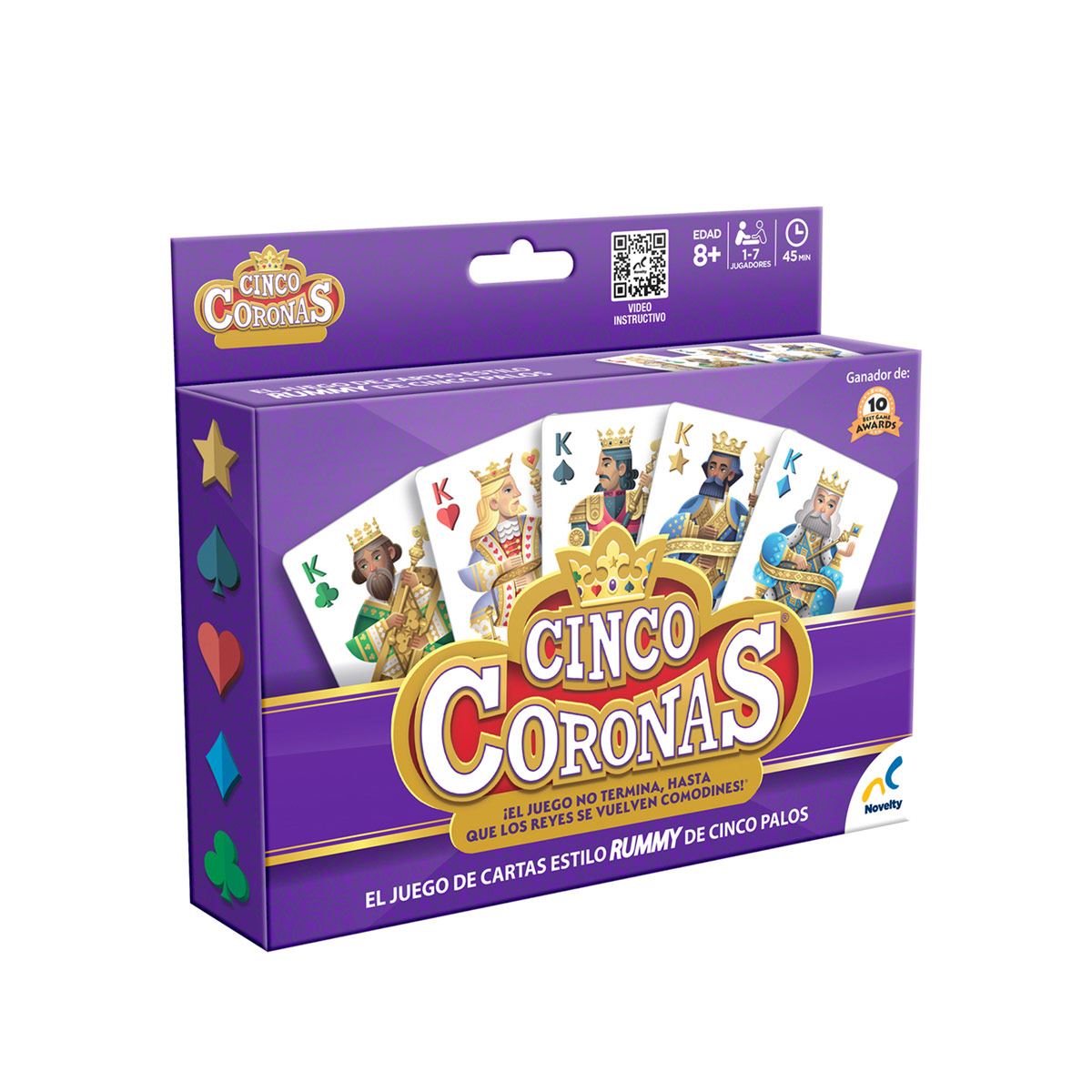 Juego de Cartas Cinco Coronas image number null