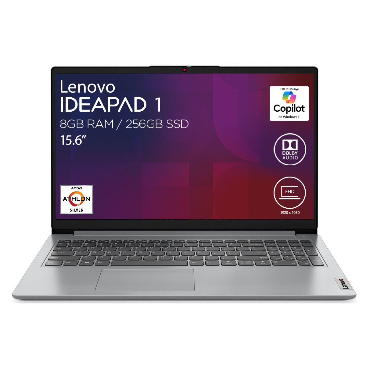 Laptop Lenovo 15.6 Pulgadas LP1 15AAMN7 ATH 8GB 256GB SSD image number null