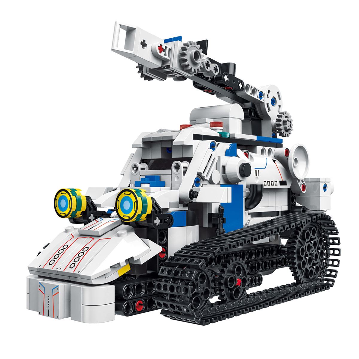 Rompecabezas de Bloques White Robot image number null