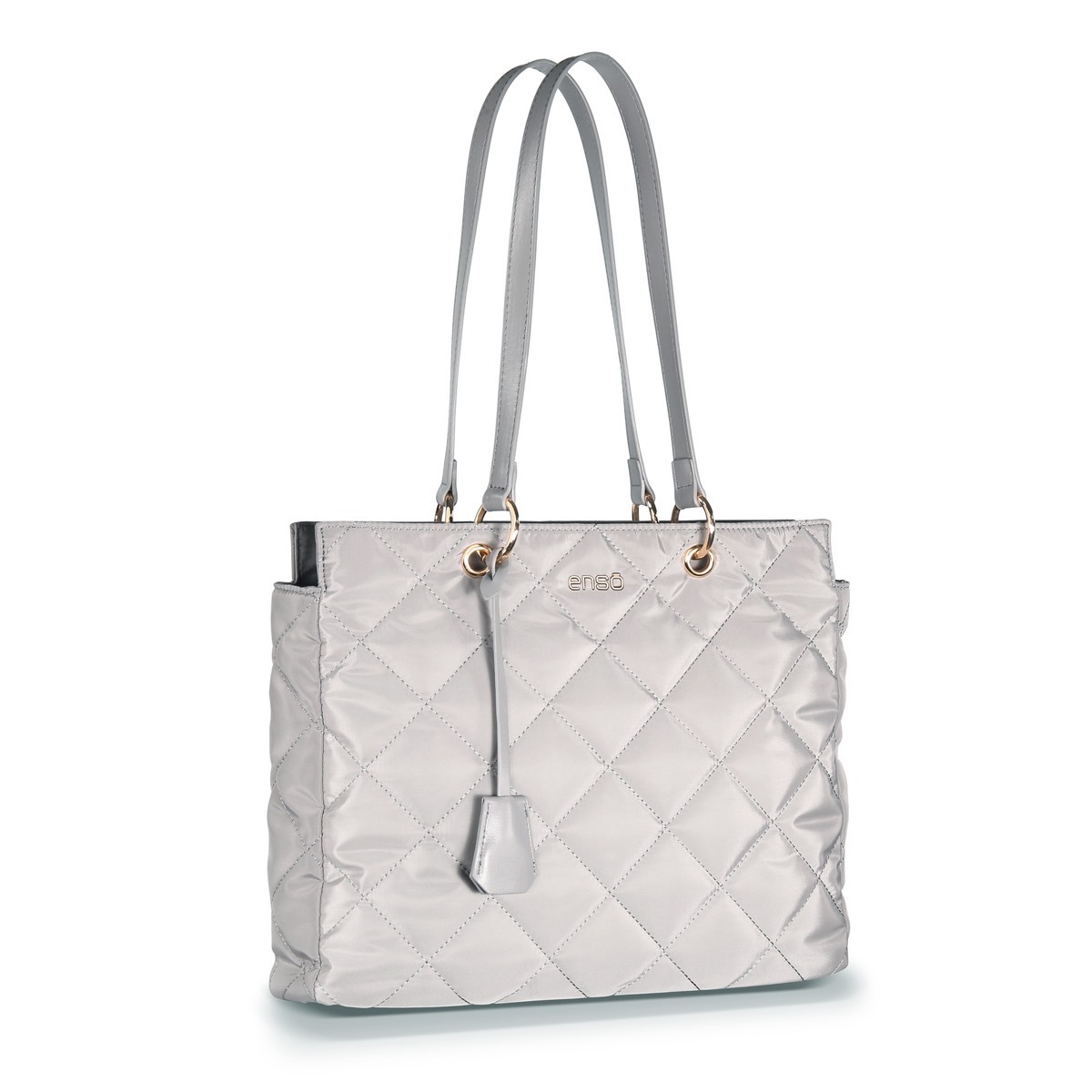 Bolsa Tote Enso Plata para Mujer image number null