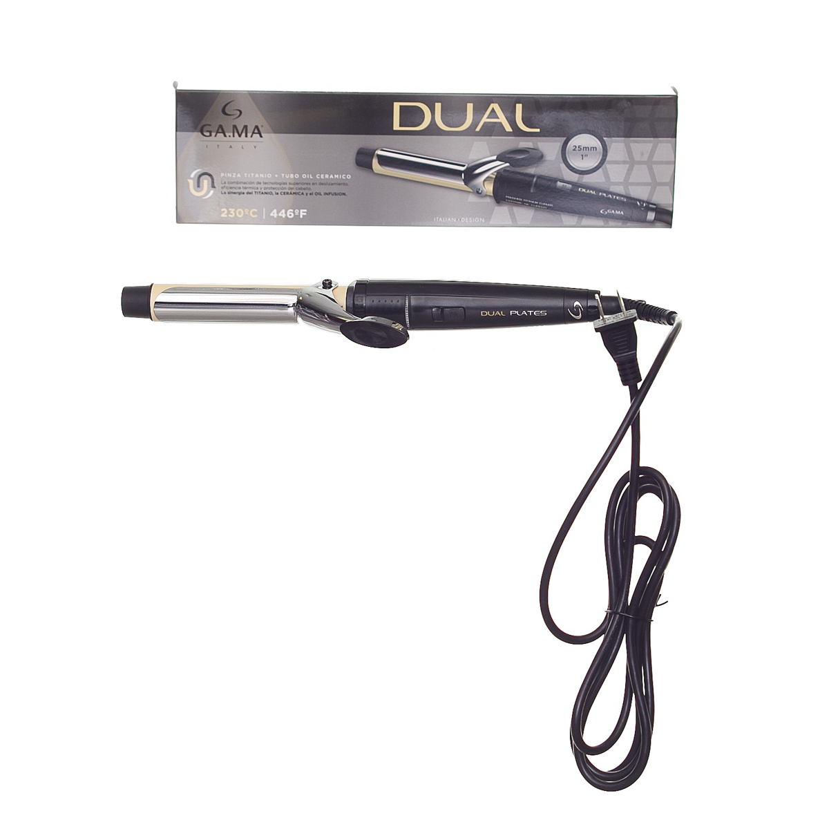 Rizador Dual 25mm Gama Italy image number null