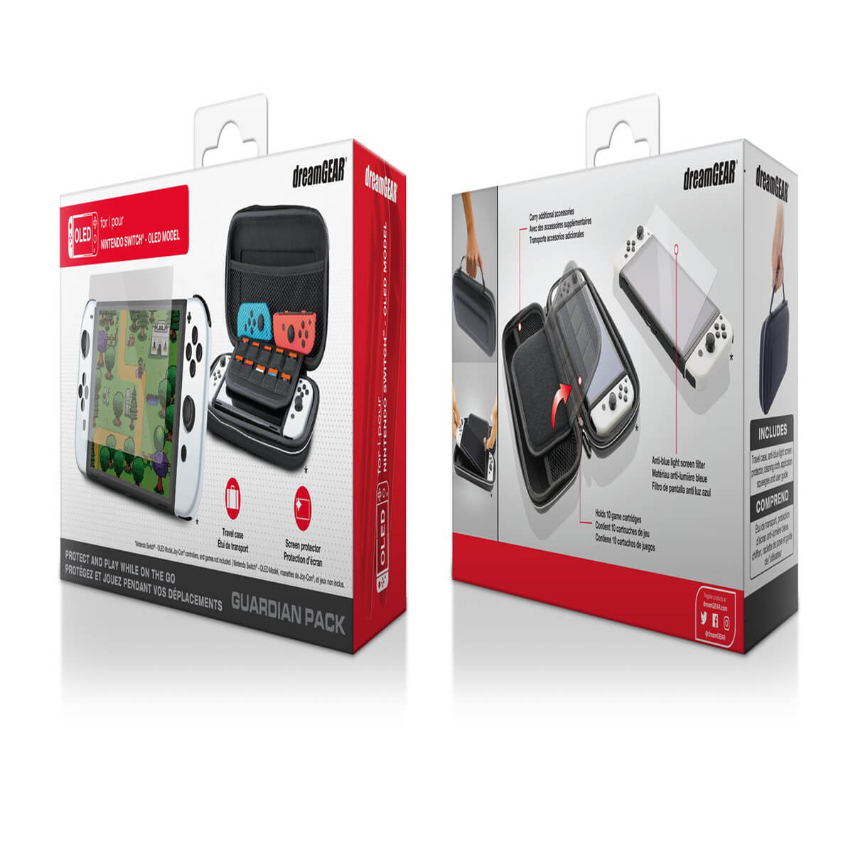 Bundle Nintendo Switch guardián pack oled image number null