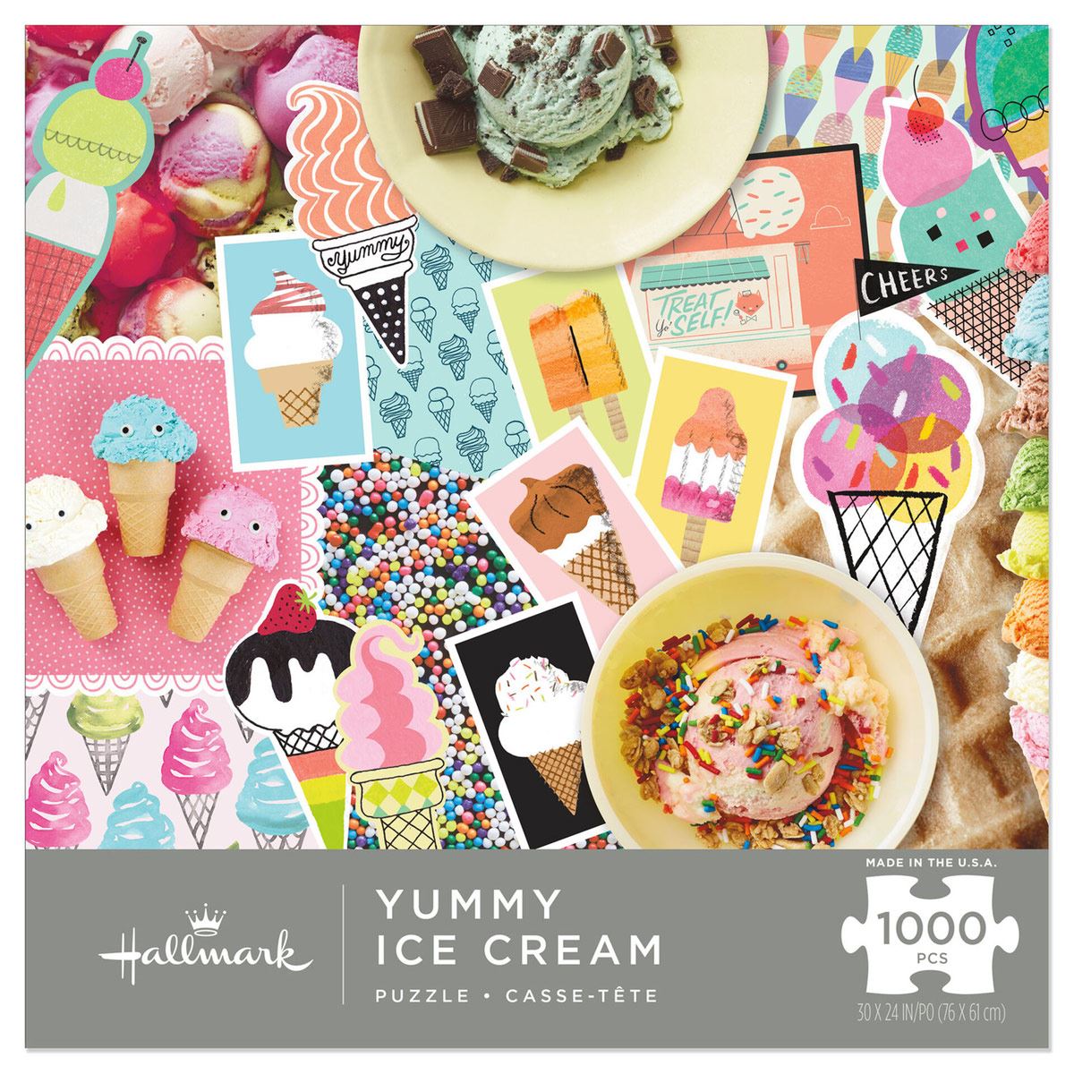 Helado Yummy Hallmark 1000 piezas image number null