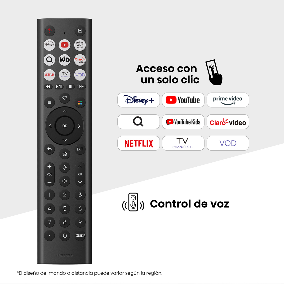 Pantalla Hisense de 65 Pulgadas 4K 65a65nv image number null