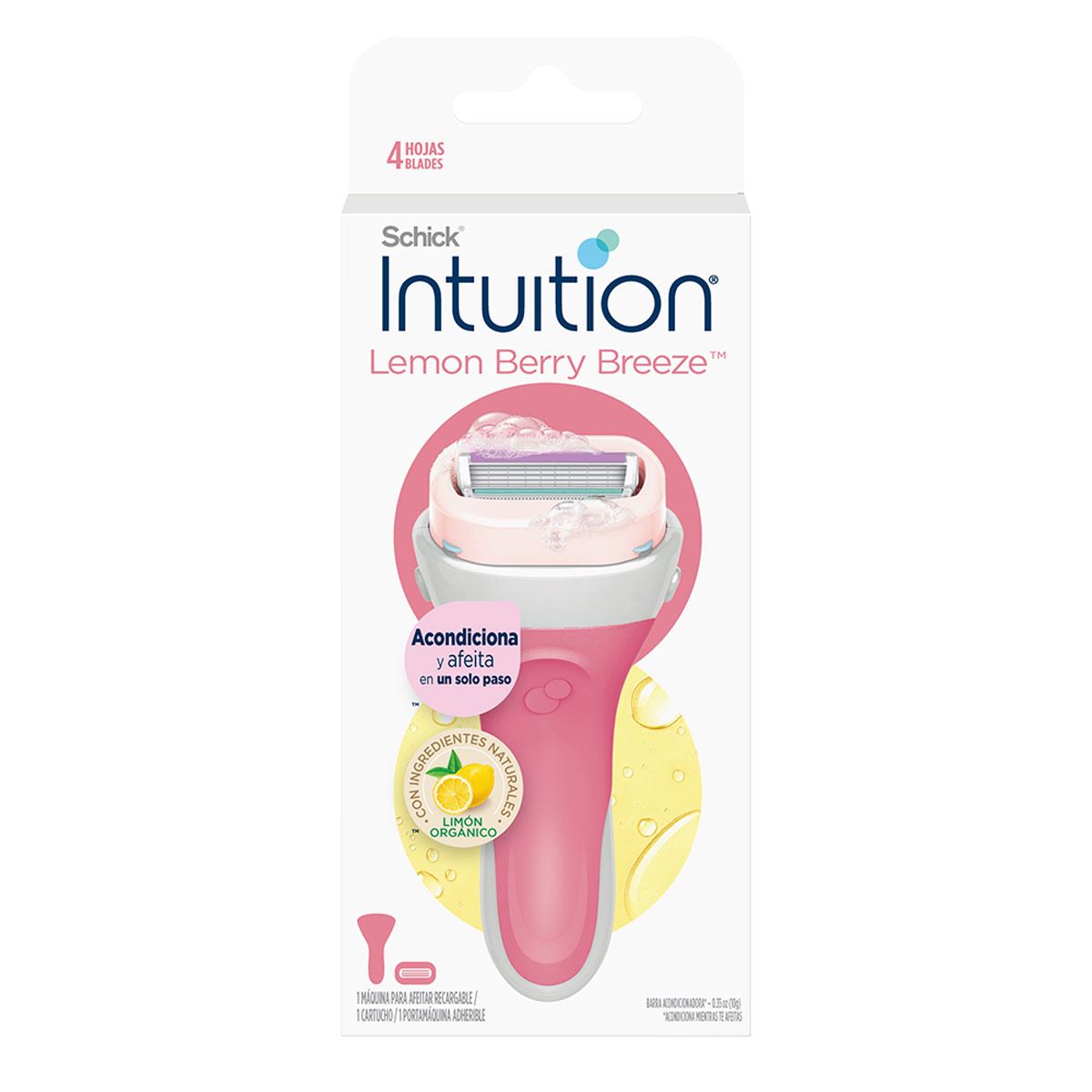 Schick Intuition Rastrillo Lemon Berry Breeze 1 pz image number null