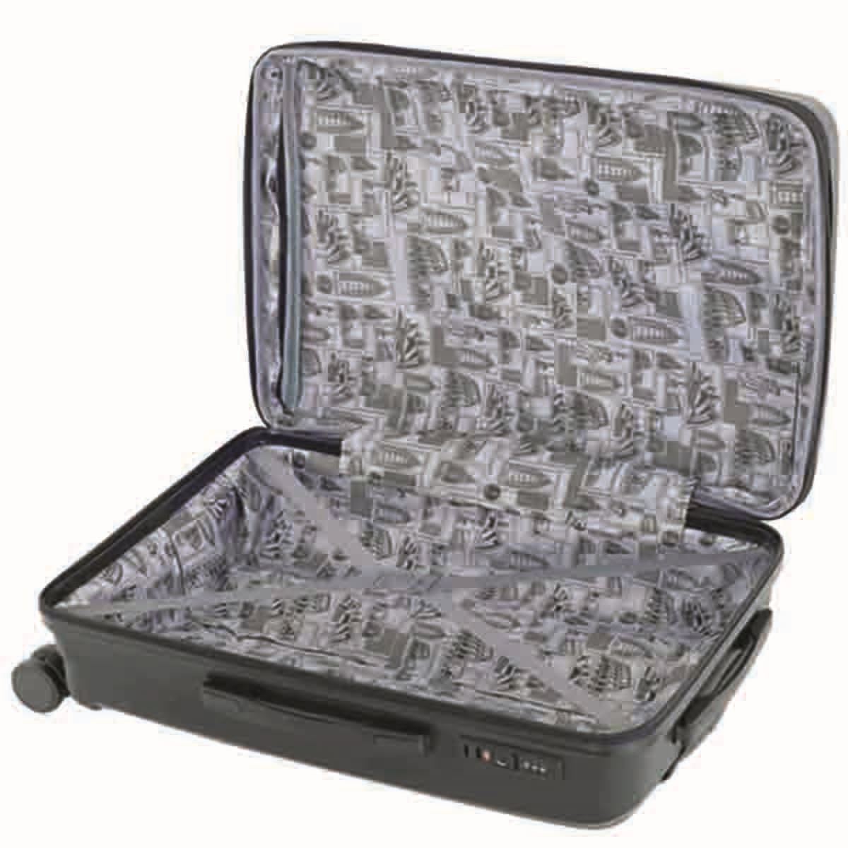 Maleta de Viaje con Ruedas Giacomo Rosaldi Negro Berl&iacute;n 28",Maleta Rodante de 28 Expandible." image number null