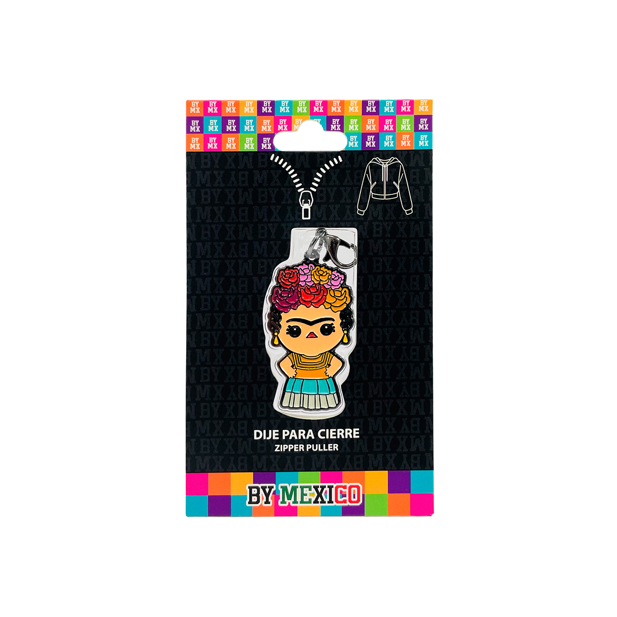 Dije para Cierre Dise&ntilde;o La Floreada By Mexico image number null