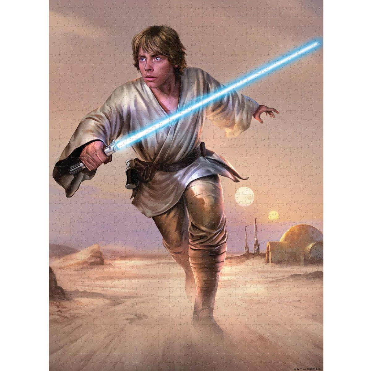 Rompecabezas de 1000 piezas Personajes Star Wars - Luke Skywalker image number null