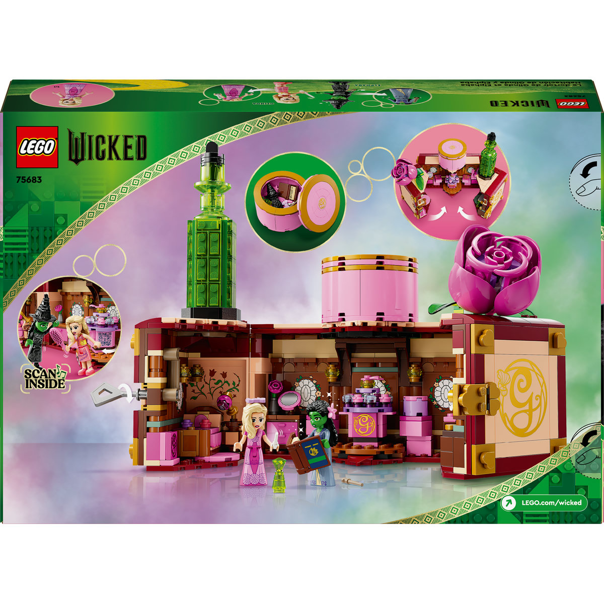 LEGO® Wicked Habitación de Glinda y Elphaba 75683 image number null