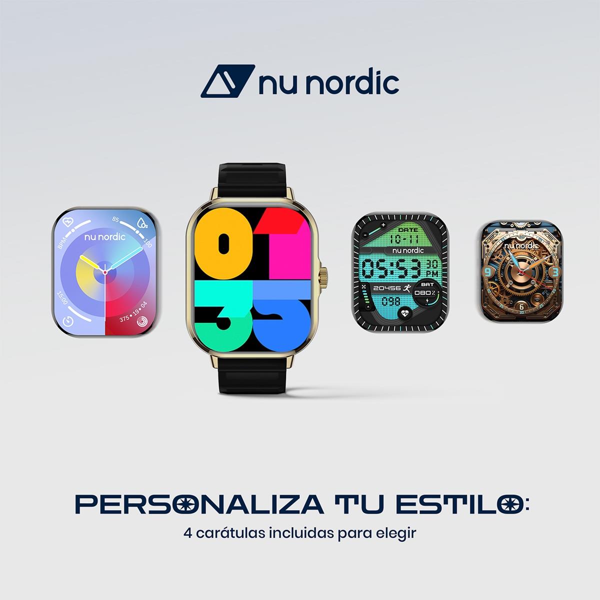 Smartwatch Nu Nordic NU20096 Unisex image number null