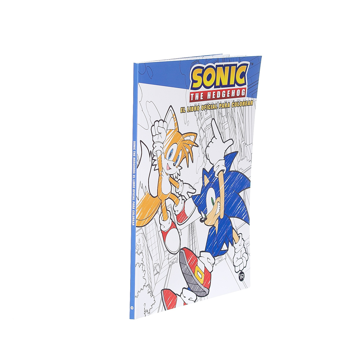 Sonic The Hedgehog El Libro Oficial Para Colorear image number null