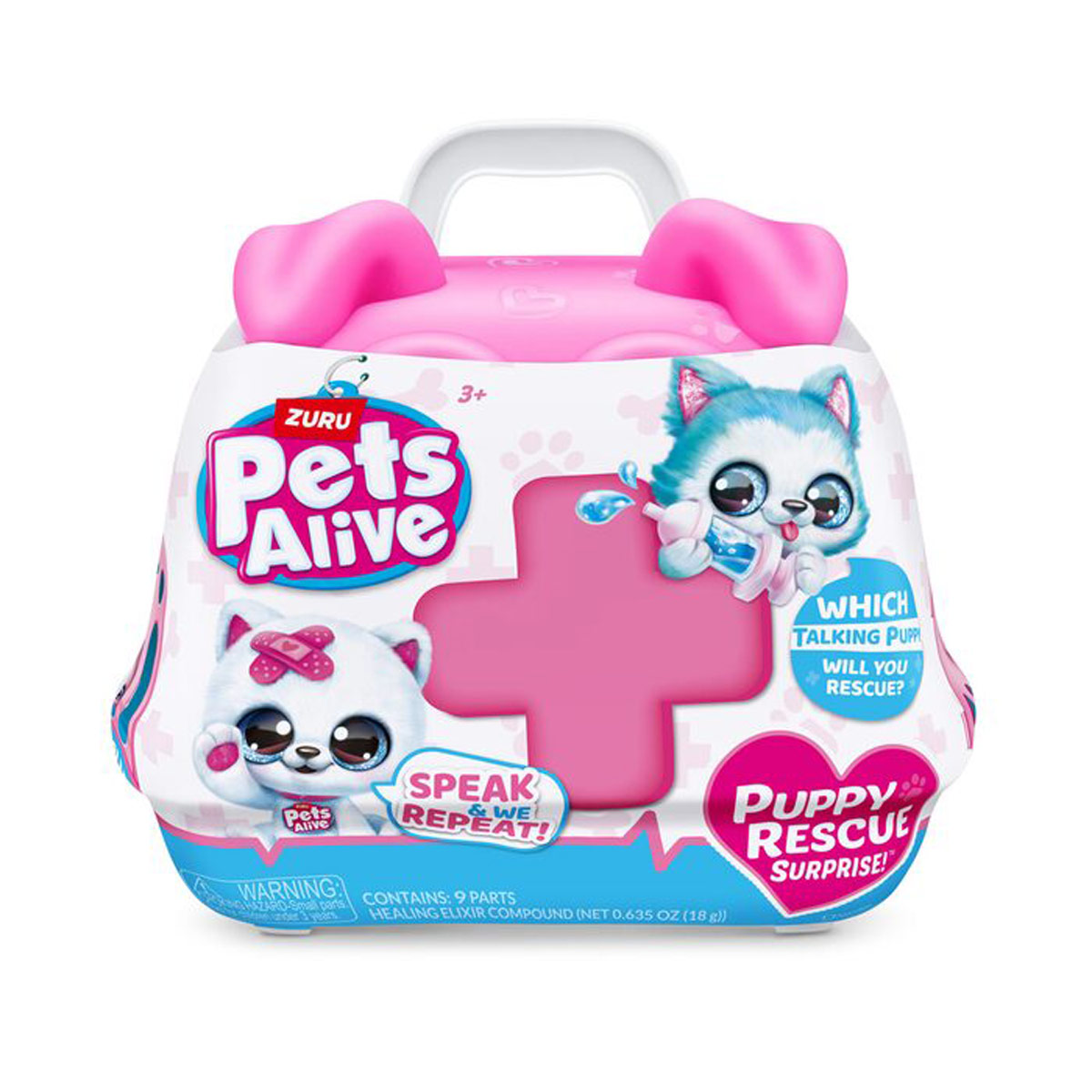 Peluche interactivo ZURU Rescate de Cachorros image number null