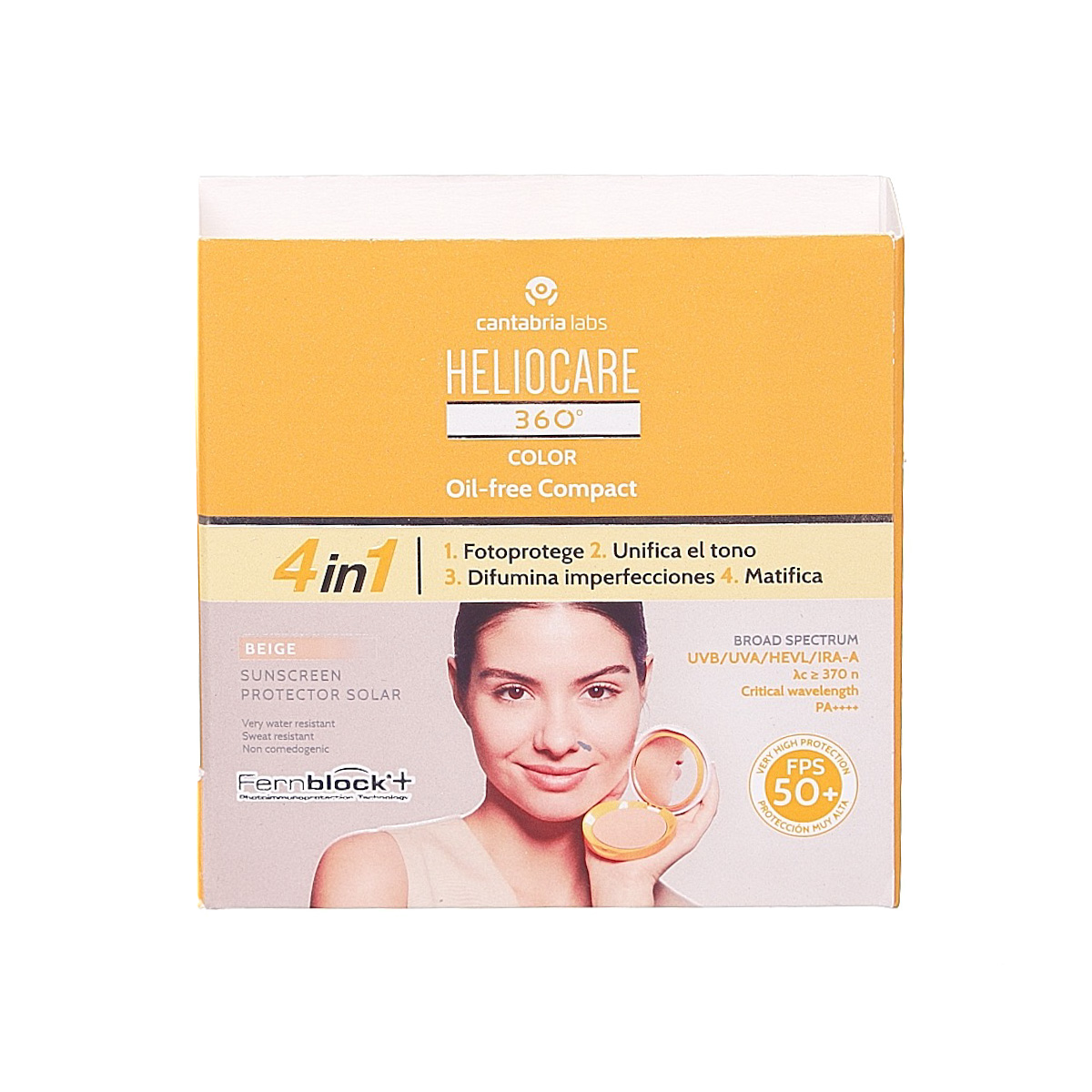 Heliocare 360° Color Compact Oil Free Beige image number null