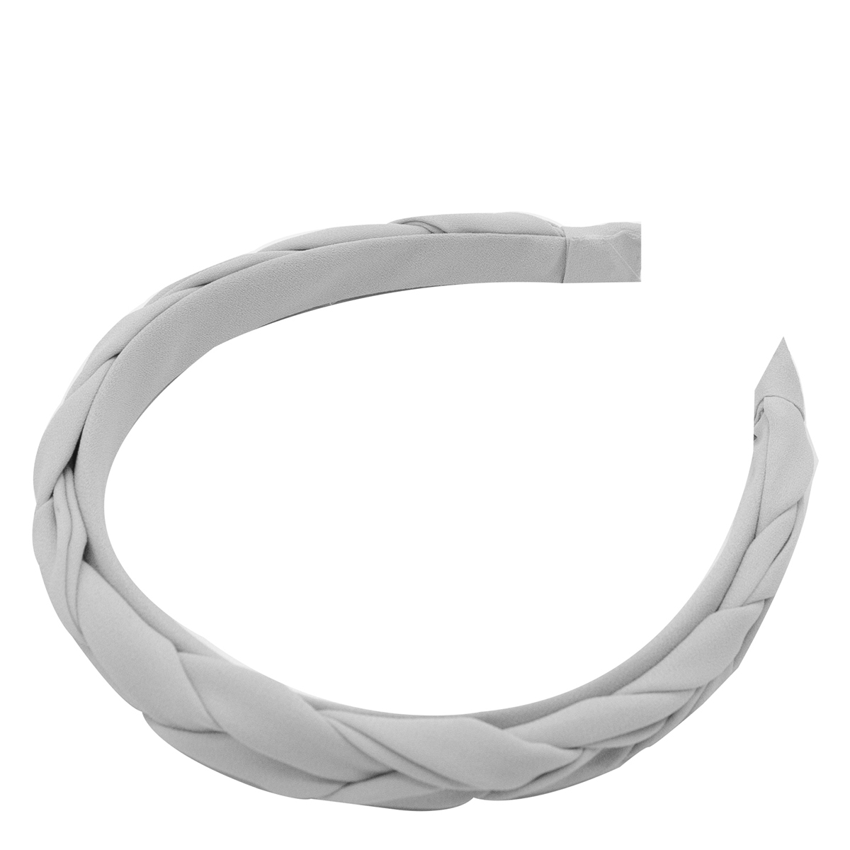 Diadema Infantil Gris Trenzada Ponette image number null