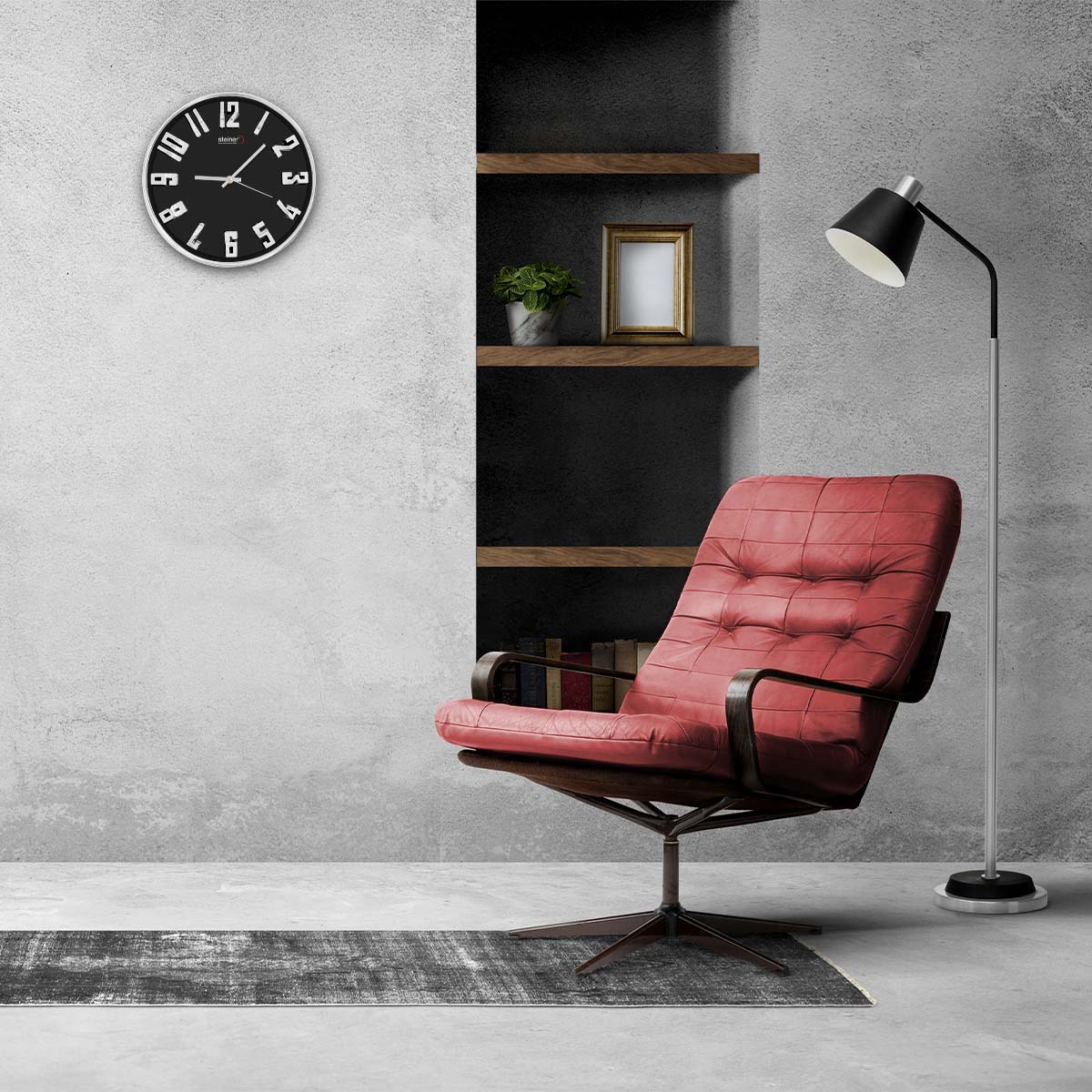 Reloj de Pared  STWA24-3620DBK  Steiner image number null