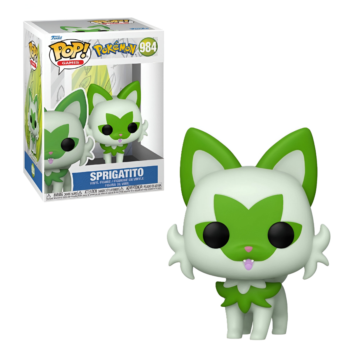 Funko Pop Games: Pokémon Sprigatito image number null