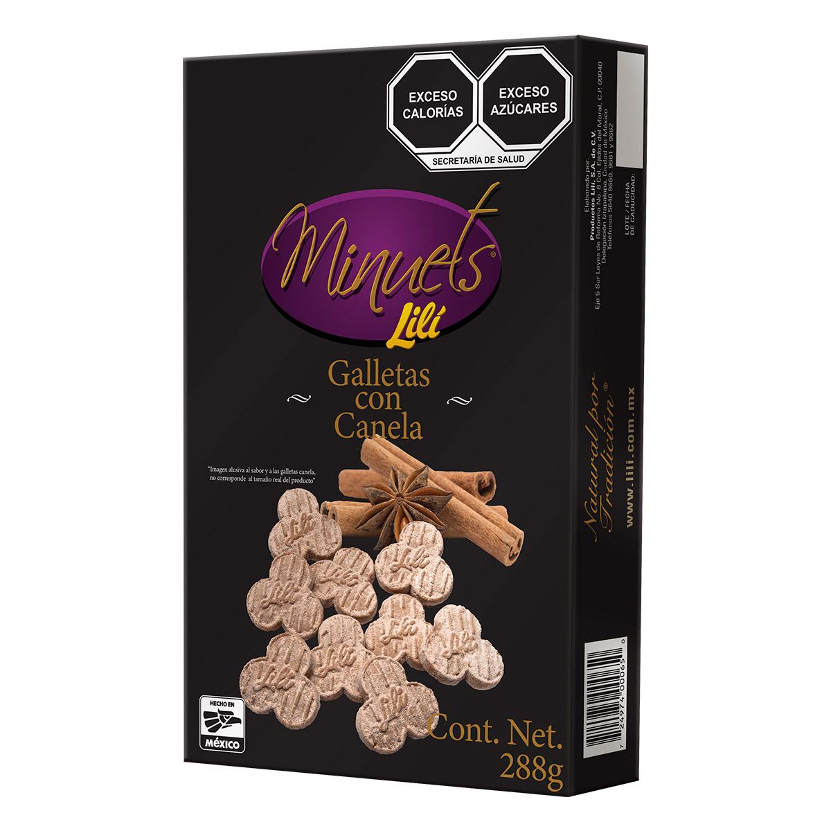 Minuets Lili Galletas con Canela image number null