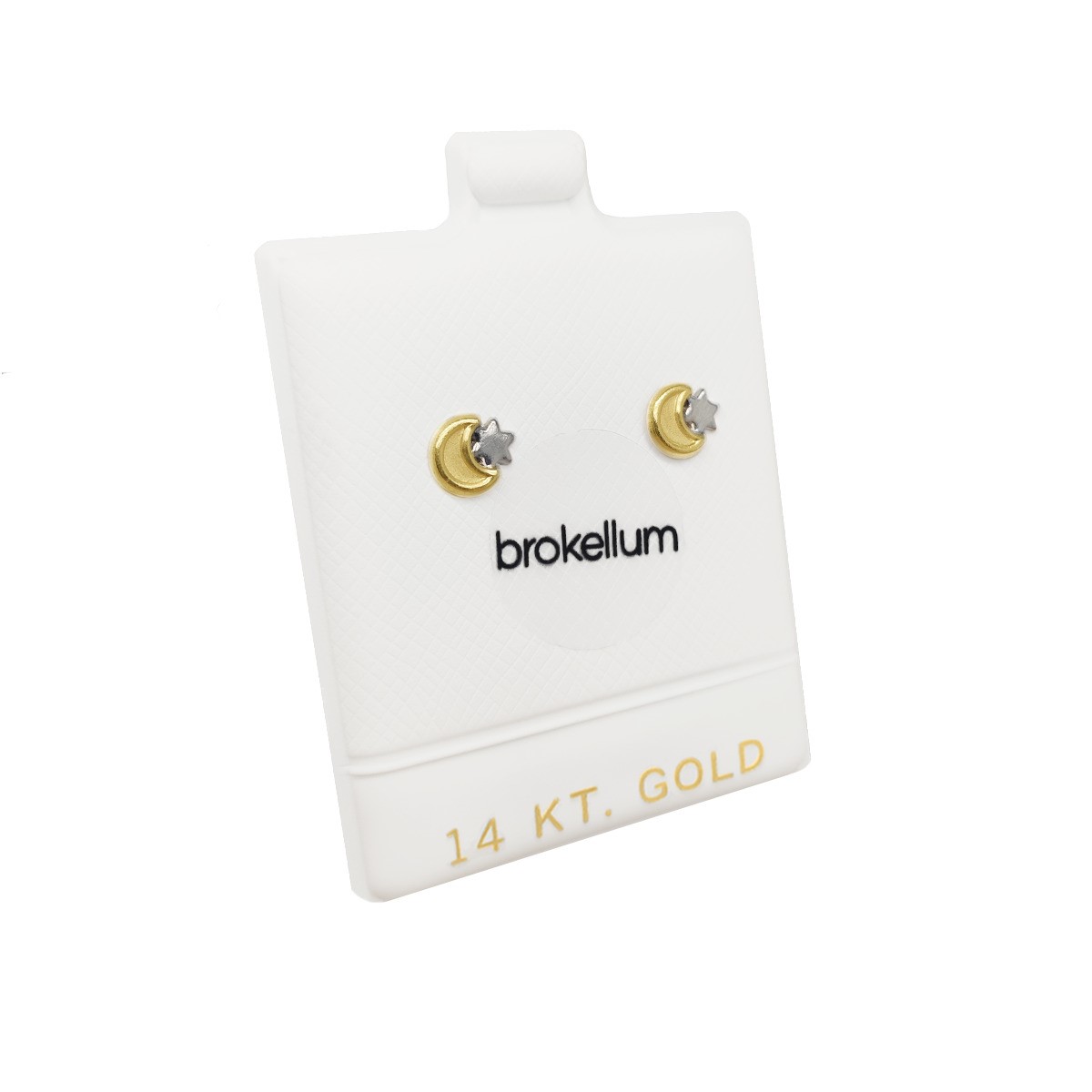 Broquel 14k Coraz&oacute;n Especial Pasta image number null