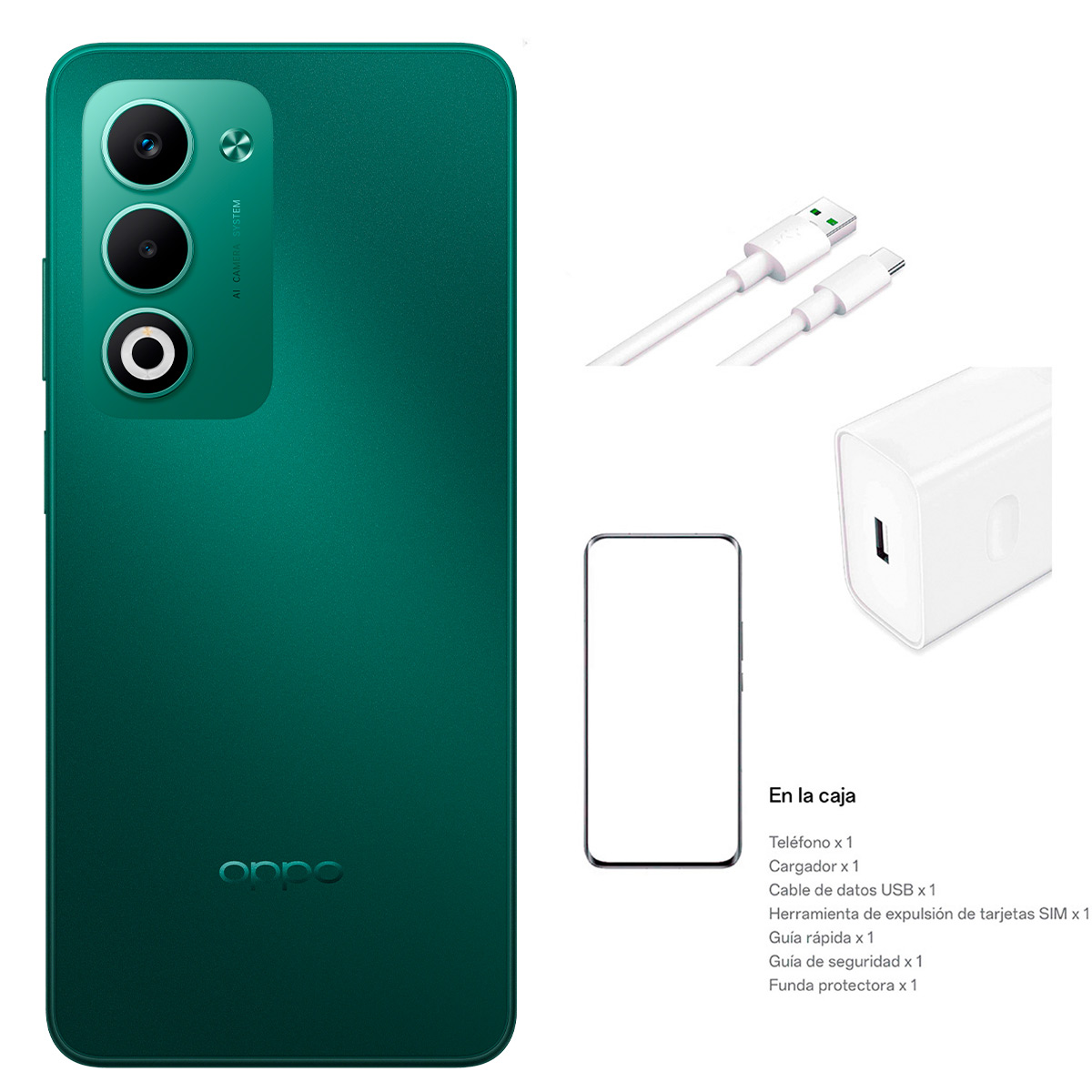 Oppo A5 256GB Verde Telcel R9 image number null