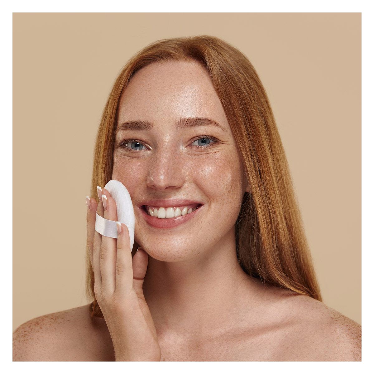 Esponja Grande para Polvo Powder Puff image number null