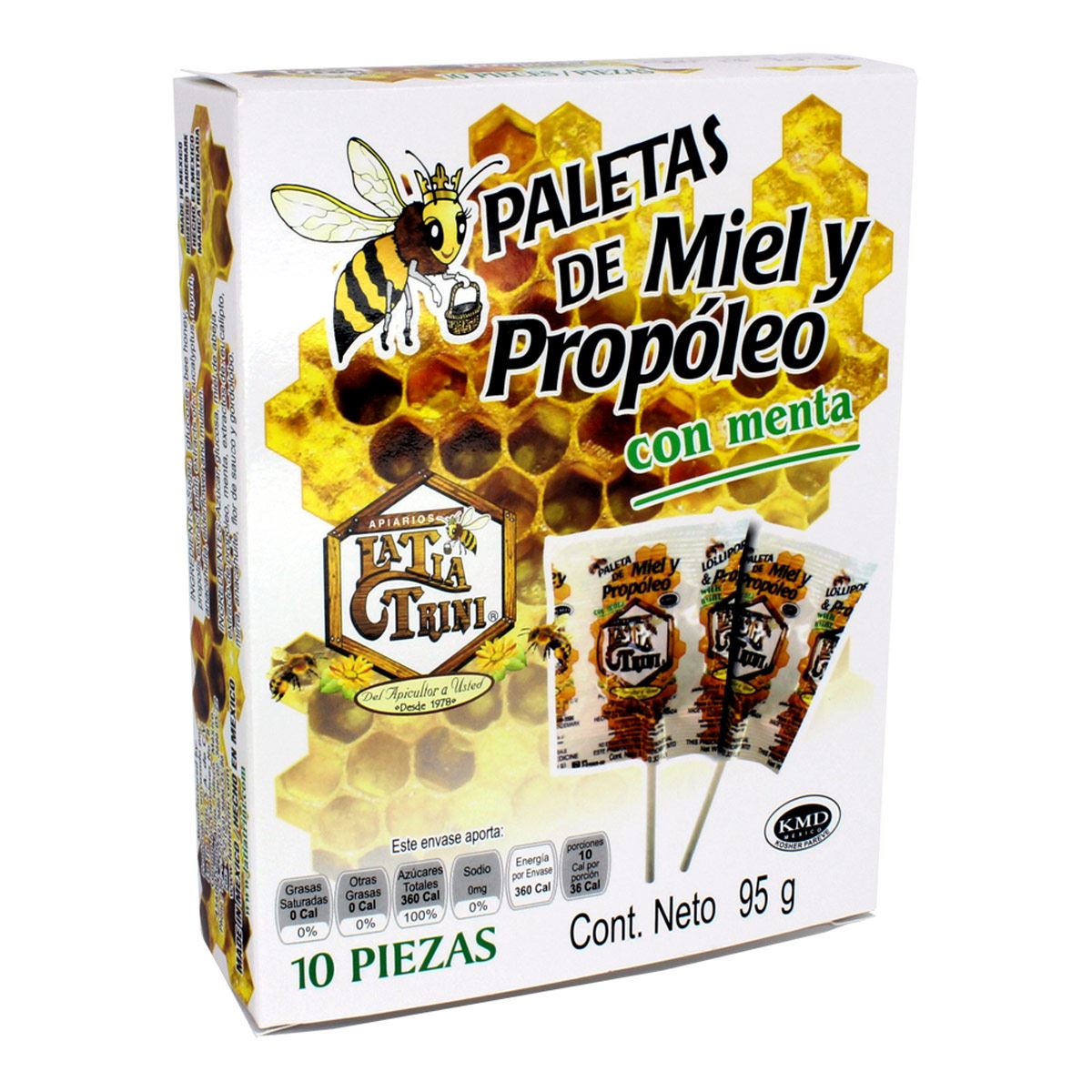Paleta Del Miel Con Propoleo Caja/1 image number null