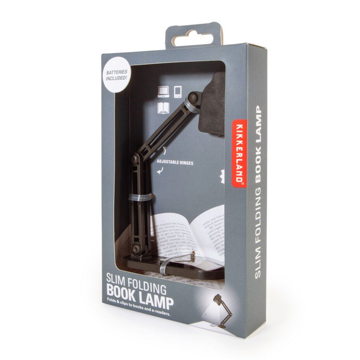 L&aacute;mpara Negra Delgada de Lectura image number null