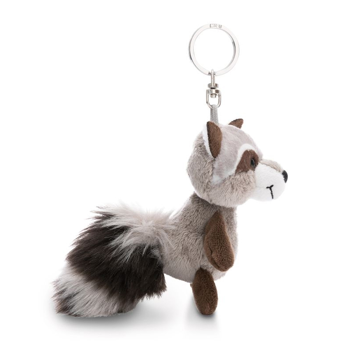 Llavero de Peluche Mapache Lenno 10 cm image number null
