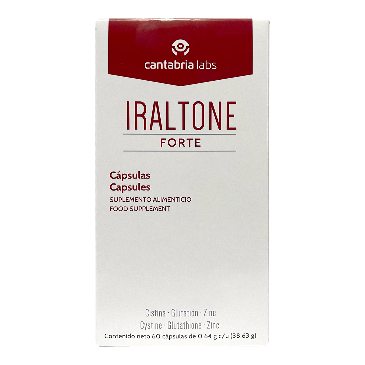 Irlatone Forte Suplemento Alimenticio 60 cápsulas image number null