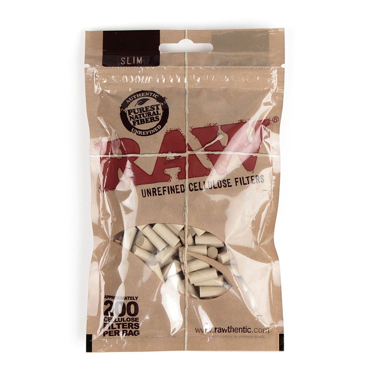 Raw 200 Cellulose Filters Per Bag image number null