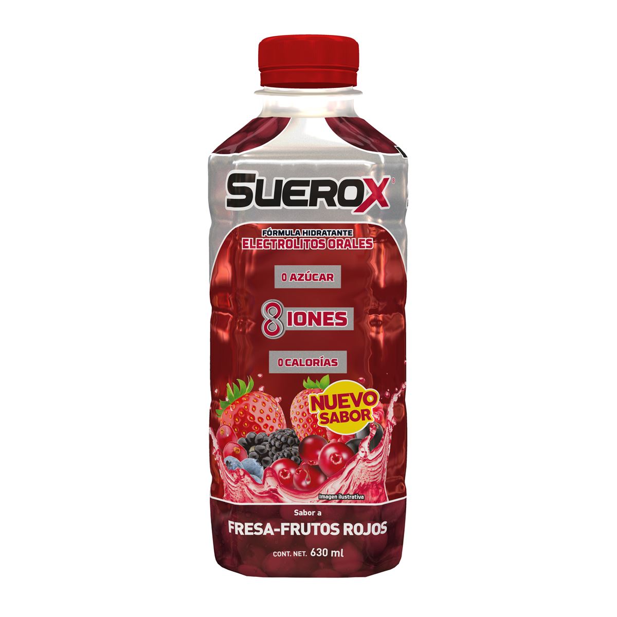 SUEROX ADU FRESA FRUTOS ROJOS 630ML/ image number null