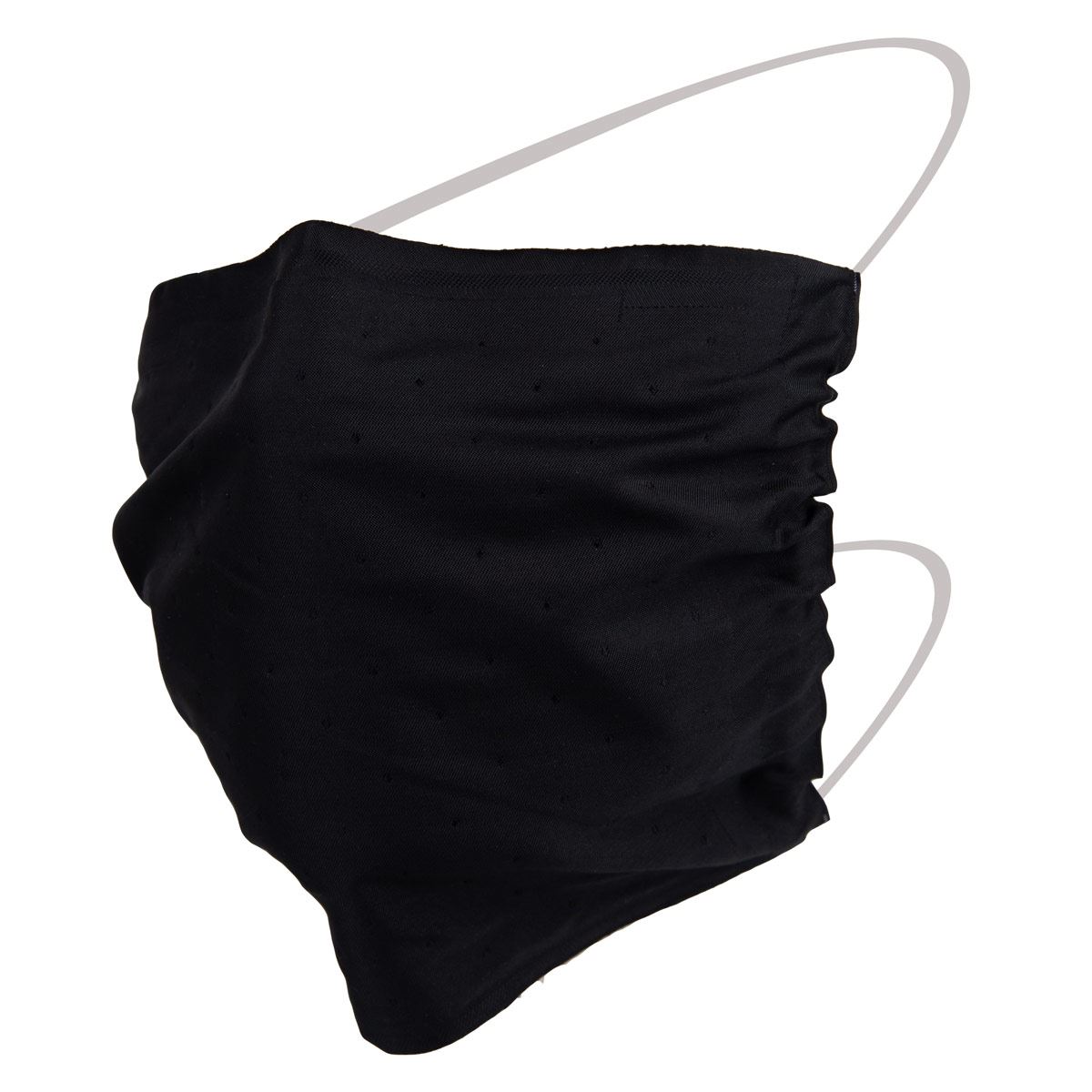 Cubrebocas lavable negro image number null