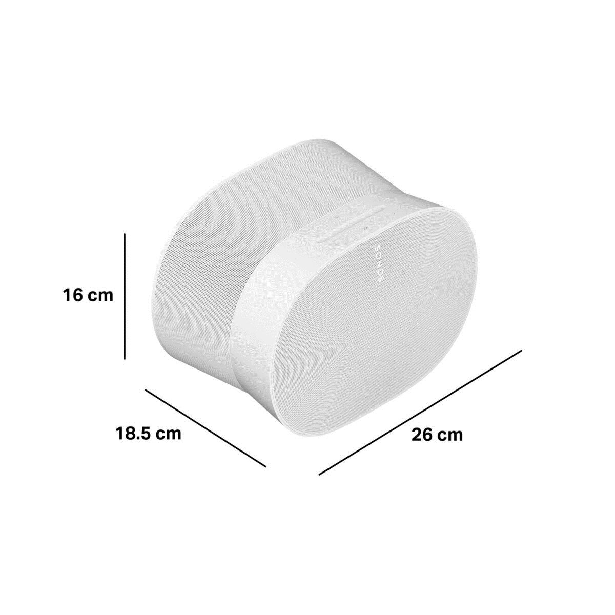 Bocina Sonos Era 300  para audio espacial envolvente WiFi y bluetooth color blanca image number null