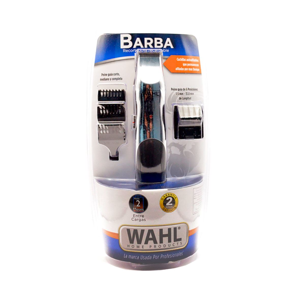 Recortadora Recargable para Barba Wahl image number null