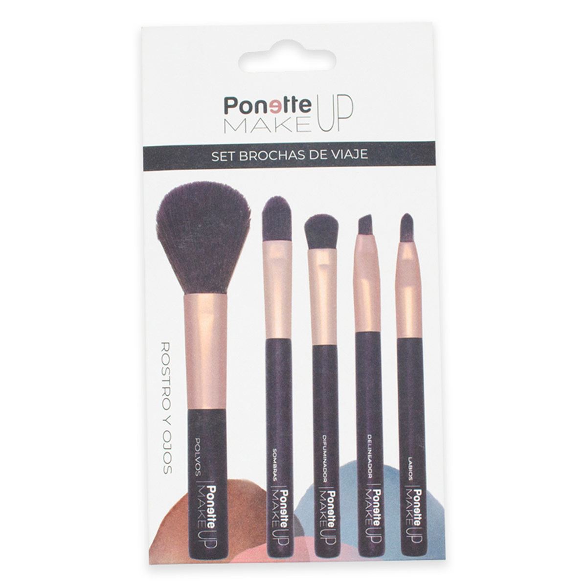 Set de Viaje 5 Brochas Ponette Make Up image number null