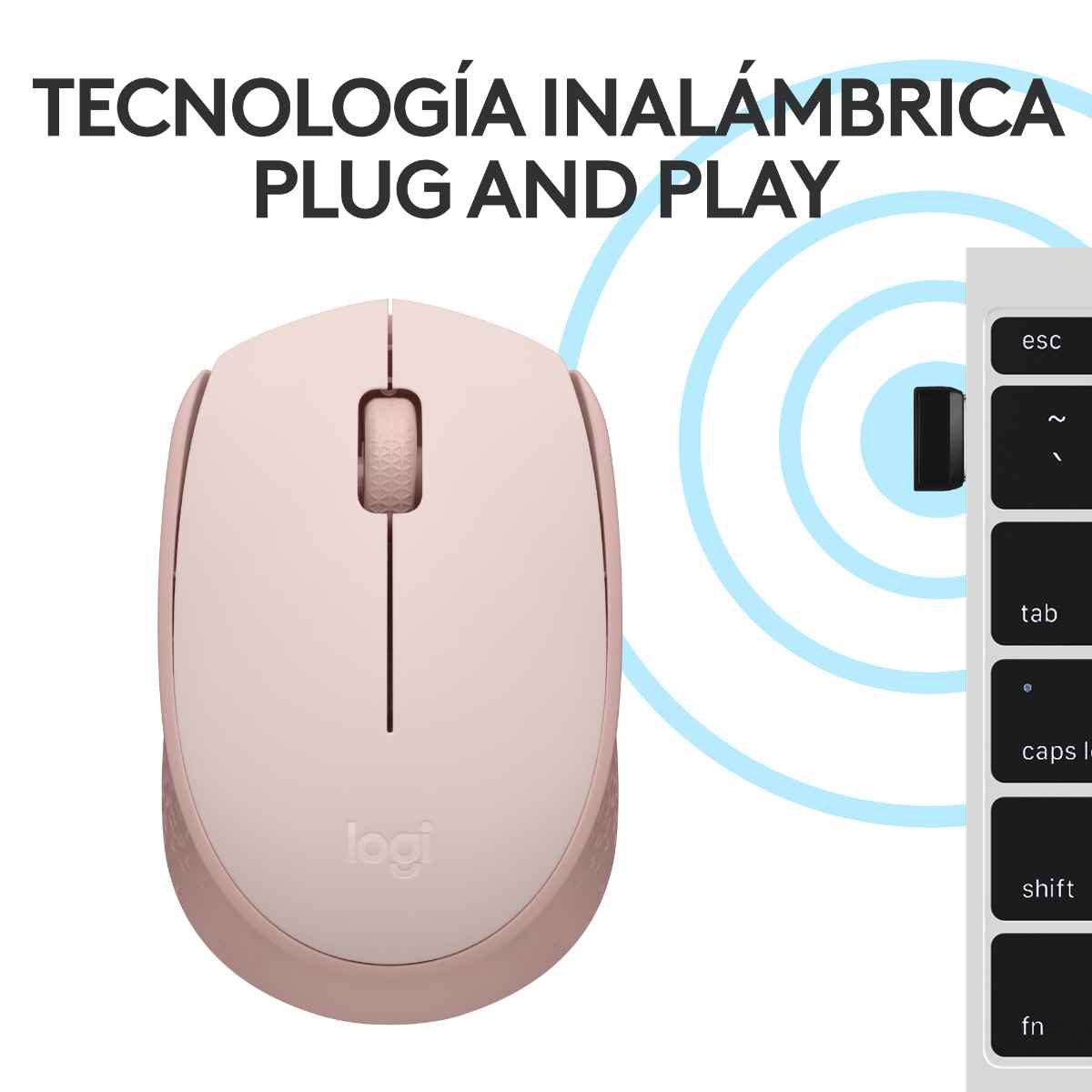 Mouse m170 rosa Logitech image number null