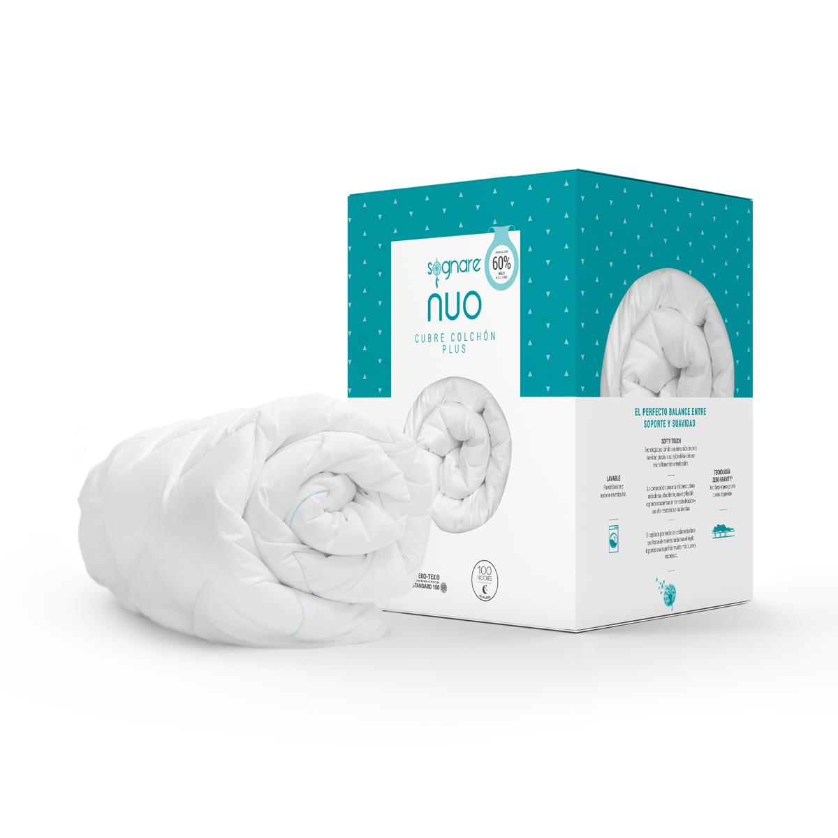 Cubre Colch&oacute;n Nuo Sognare King Size Plus image number null