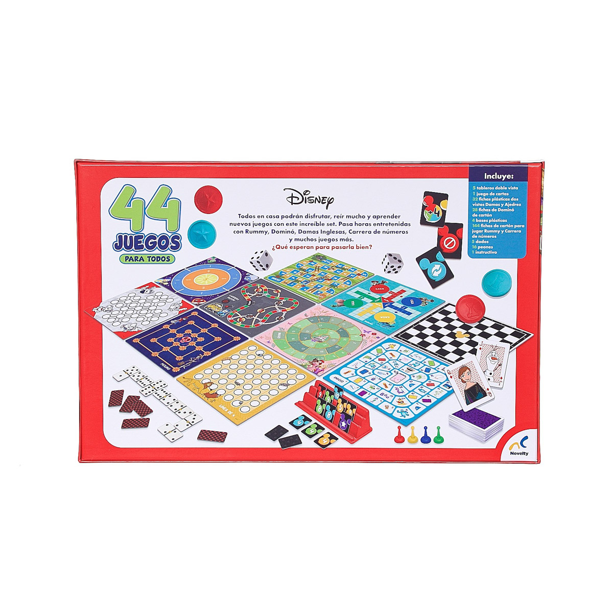 Set 44 Juegos para Todos Disney Pixar Novelty image number null