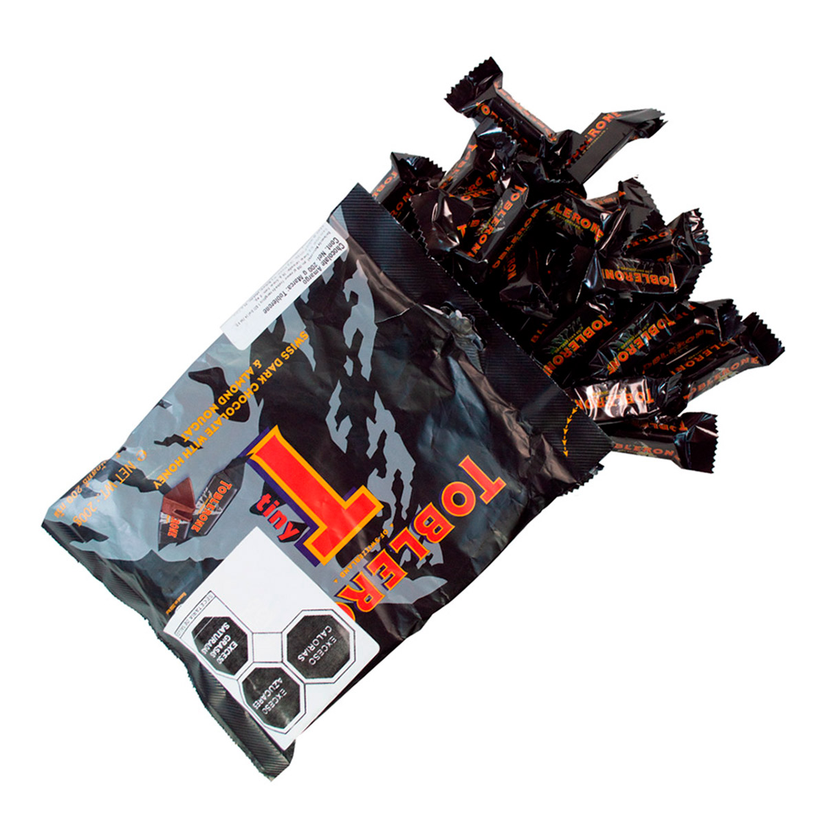 Chocolate Suizo Amargo con Nougat de Miel y Almendras 200 g Toblerone image number null