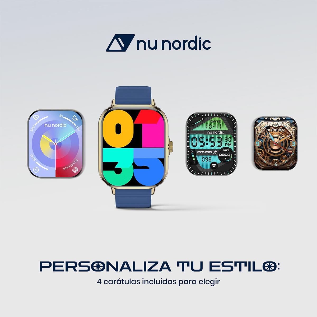 Smartwatch Nu Nordic NU20095 Unisex image number null