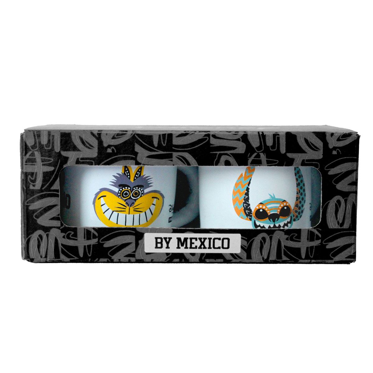 D&uacute;o Mini Pocillo Disney Stitch Y Gato Cheshire image number null
